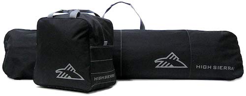 High Sierra Snowboard Sleeve and Boot Bag Combo