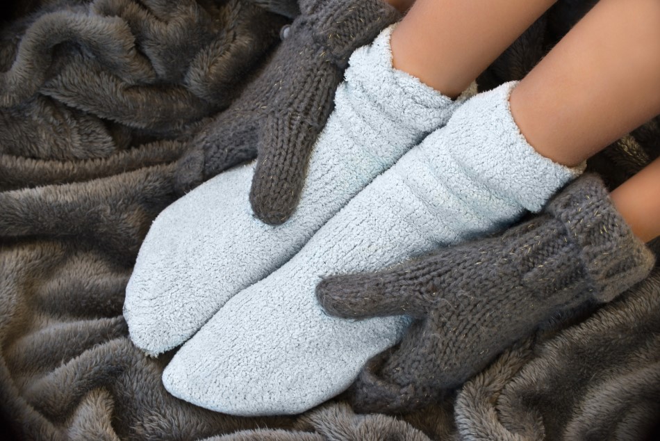 electric heated foot muff